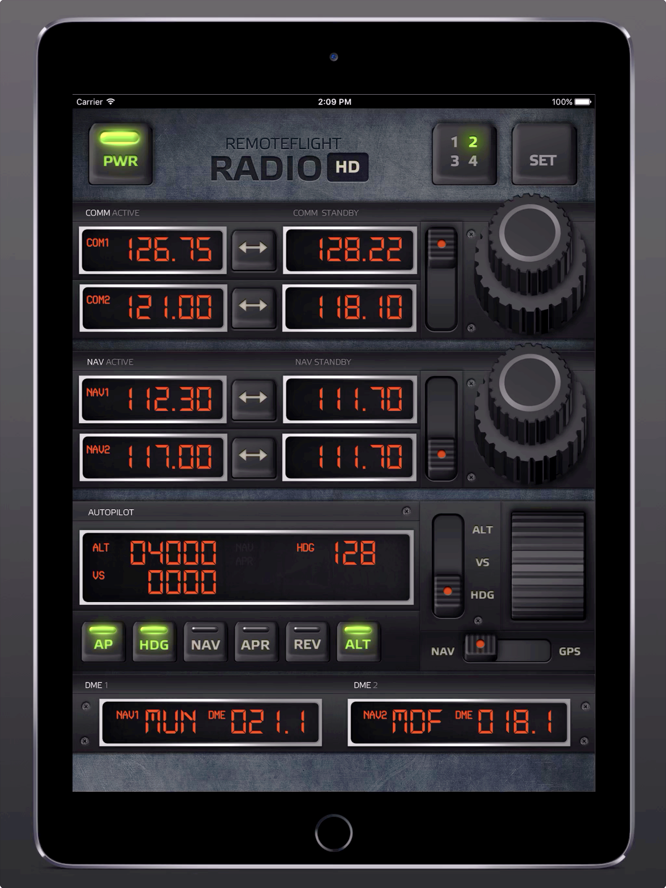 COM / NAV / AP / DME